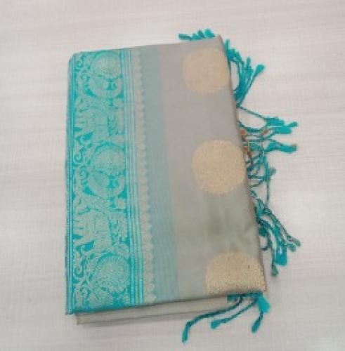 SOFT SILK SAREE WITH BLOUSE